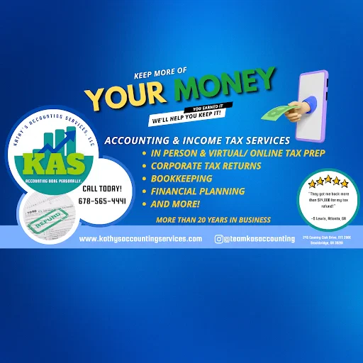 Bookkeeping Service Stockbridge - Kathy's Accounting Services LLC 5 Featured image